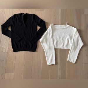 Brandy Melville & garage clothing sweater bundle